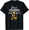 Great Grandma To Be Giraffe Baby Shower Great Grandma Gift T-Shirt