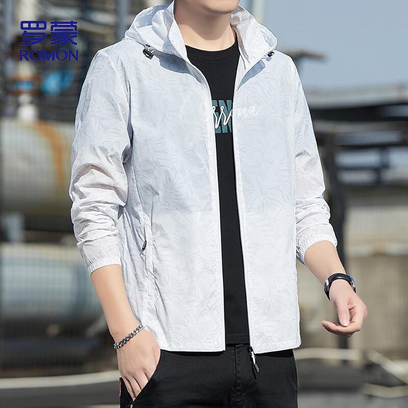 ROMON Men s Ice Silk Sun Protection Quick-Dry Outdoor Jacket 2665 2XL