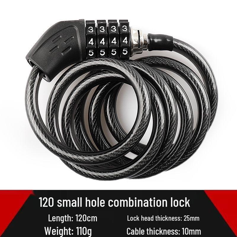 Universal Electric Vehicle Helmet Lock with Key Hook for Motorcycle Safety