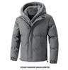 Men's Winter Plus Size Two-Piece Style Thick Cotton Jacket