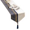 Modern Nordic Light Luxury Table Runner - Elegant High-End Coffee and Tea Table Decorative Fabric Cover.