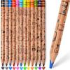Nsxsu Jumbo Colored Pencils for Triangular for Preschoolers Ages Art Easter Basket Easy To Grip Kids, 12-Piece Set, Shape, 3-12, Supplies, Stuffer,