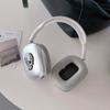 Chrome Skull Design Hard Case Cover AirPods Max Headphones Full Protection Ear Cup Shell
