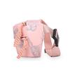 Unisex Bear Print Fanny Pack – Waterproof Nylon Waist Bag for City Walks, Lightweight & Adjustable