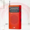 Portable Retro Radio AM FM Pocket HIFI Pointer Radio Receiver Player Telescopic Antenna Best Reception for Running Camping