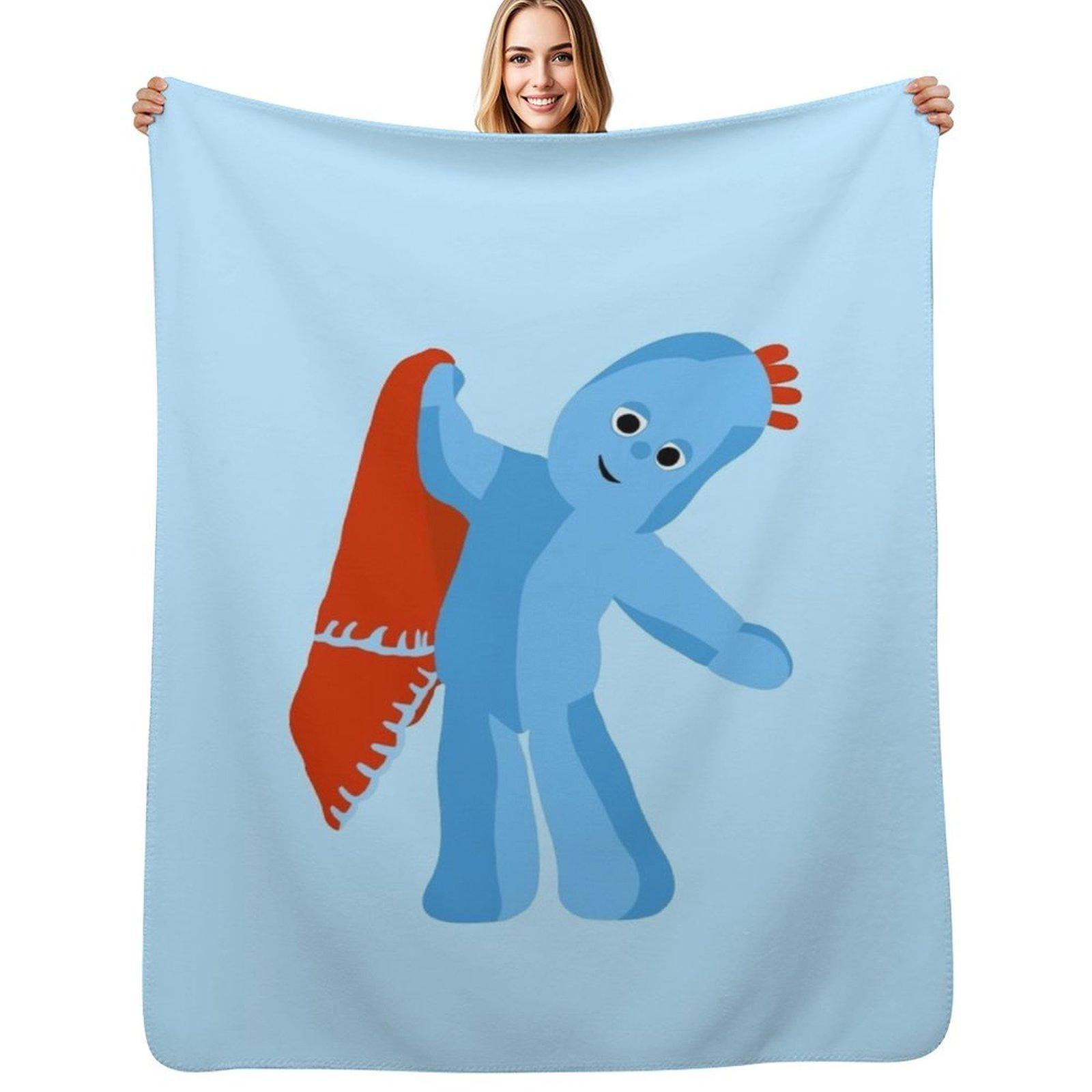 

IgglePiggle In the night garden Throw Blanket Warm Comfortable Blanket Gift for Parents Friends 102x76cm(40x30in)