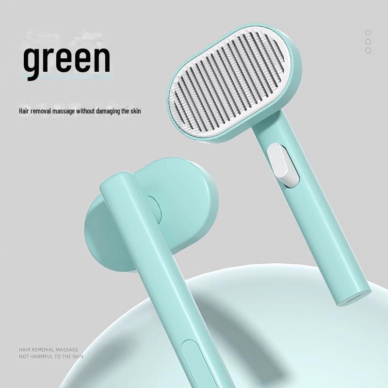 

Расческа-щетка для вычесывания шерсти длинношерстных кошек и собак.