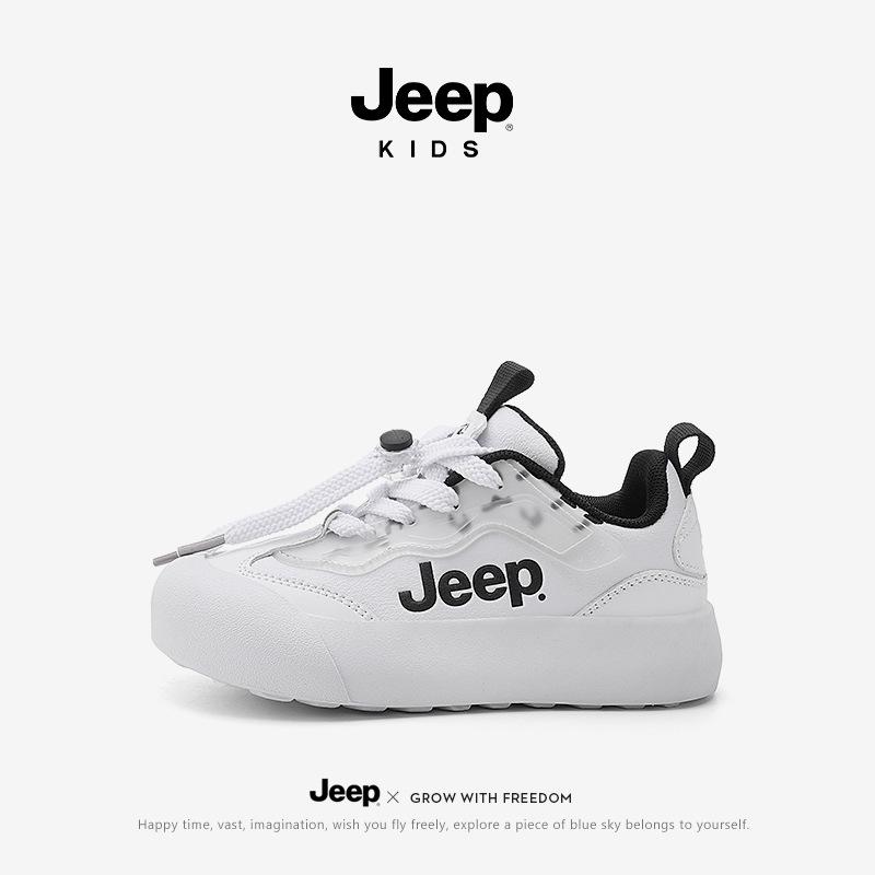 Jeep Children s Breathable Low-Top Sports Shoes for Boys & Girls - White Autumn/Winter 2025 Edition 31