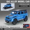 1/32 Alloy Benz G63 Model Car, Simulated Sound and Light, Strong Return Force, Simulated Large Skylight, Christmas/birthday Gift