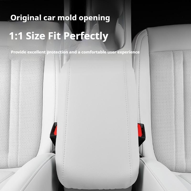 For Geely EX2 Starry Center Armrest Cover Leather Protector Central Console Pad Elbow Support Pad Car Accessories