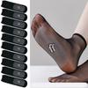 10 Pairs Women Transparent Summer Thin Anti-Slip Socks Set Cool Breathable Ladies Silk Socks