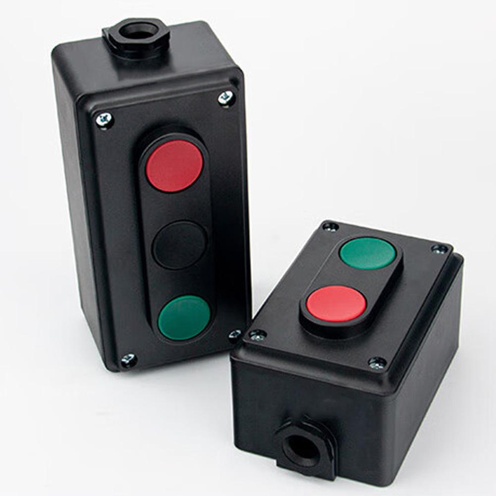 Industrial Pushbutton Switch Box LA4 2H 3H for Start Stop Control in Harsh Environments with Long Service Life
