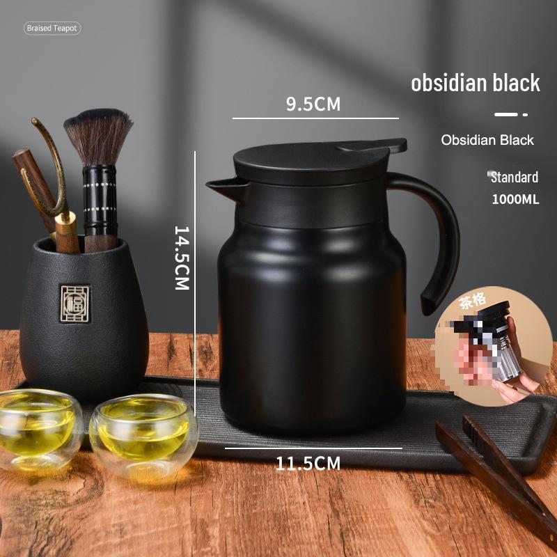 316 Stainless Steel Large Capacity Tea Thermos – Food Grade Kettle for Home & Office (2025 Model)