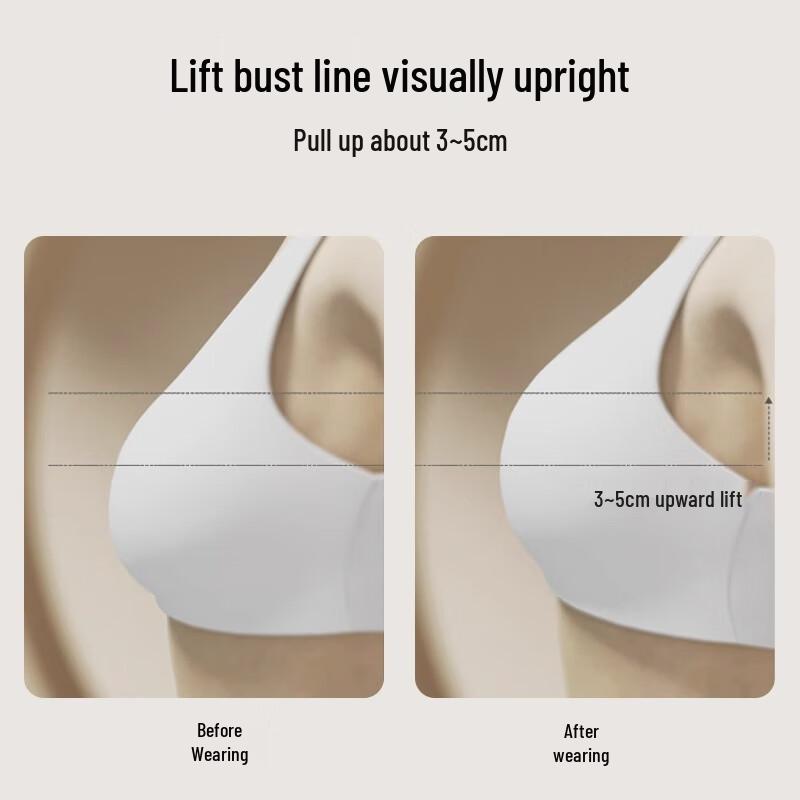 Invisible Strapless Silicone Lift-Up Bra One Size