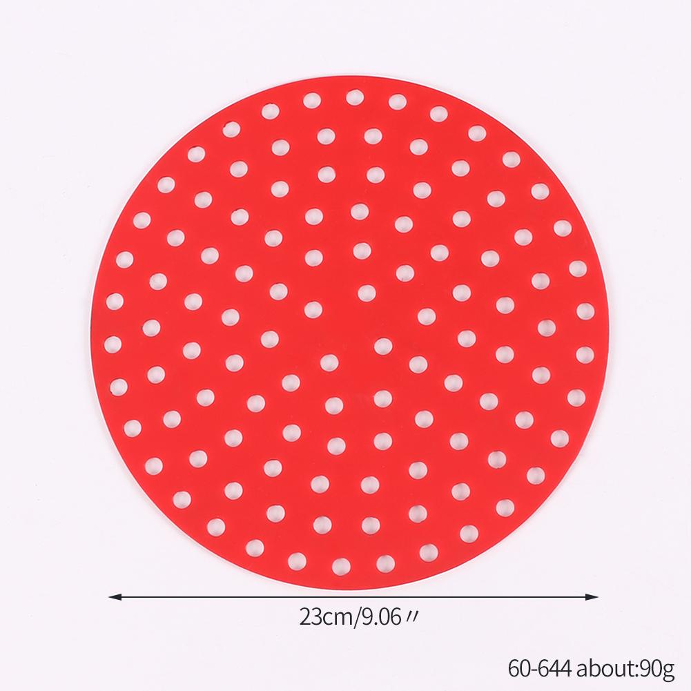 Heißluftfritteuse Silikon Einlage Matte Wiederverwendbar Antihaft Backmatte Rund Quadratisch Küchen Heißluftfritteuse Zubehör