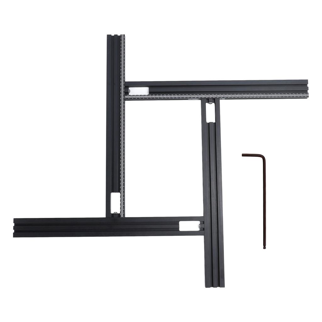 Trimming Machine Milling Groove Engraving Guide Rail Adjustable Backing Auxiliary Guide Rail Bracket DIY Woodworking Tool