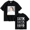 Rosalía LUX T-shirt Nytt Album Harajuku Grafisk Överdimensionerad Herr Dam Kortärmade Toppar Mode Man Mysiga Lösa Kläder Tonåringar