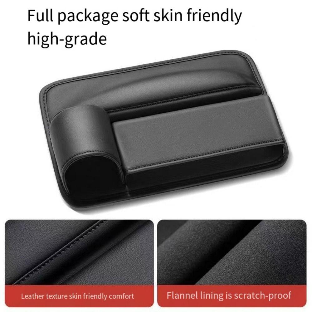 1/2Slot Car Seat Storage Box Cup Holder Car Seat Gap Filler  Car Interior Decoration