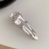 Korean Style Rectangle Side Bangs Hair Clips Punk Hair Clips Metal Hair Pins Fix Fringe Barrette