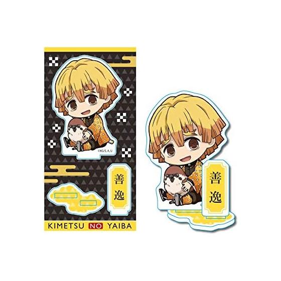 Demon Slayer: Kimetsu no Yaiba Zenitsu Agatsuma Gyugyutto Acrylic Figure