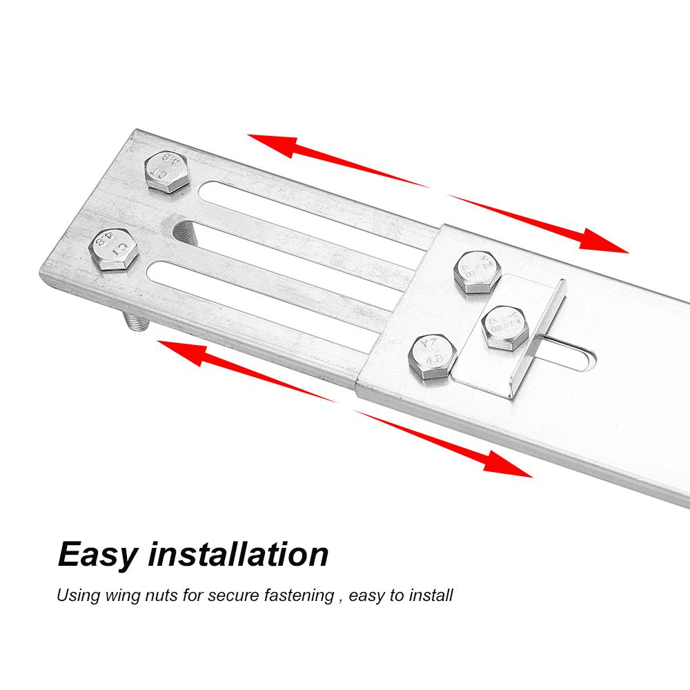 Galvanized Mount for Sharpening Stone Adjustable Over Sink Sharpening Stone Holder Retractable