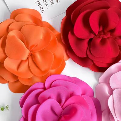 Nieuwe 3D Borstbloem Grote Maat DIY Jurk Decoratie Verwijderbare Bruidsjurk Broche Accessoires