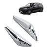1 Pair Front Side Fender Trim Finisher 51117338569 51117338570 For BMW F25 F26 2013-2017
