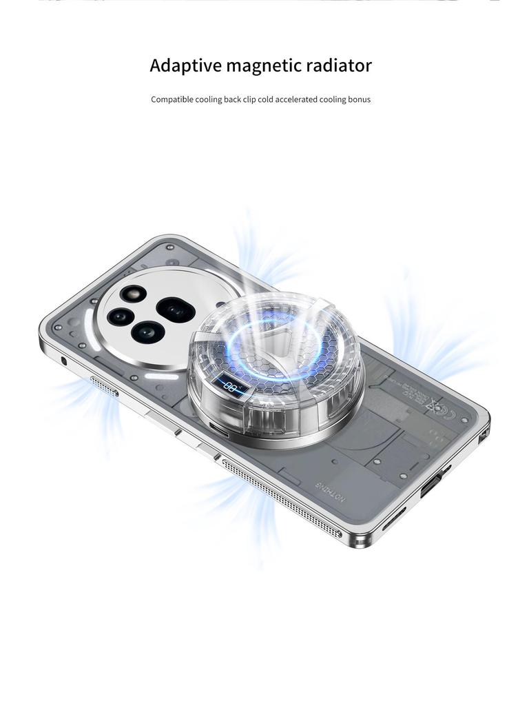 Shockproof Heat-Dissipating Metal Case with Lens Protection for Nothing Phone 3A