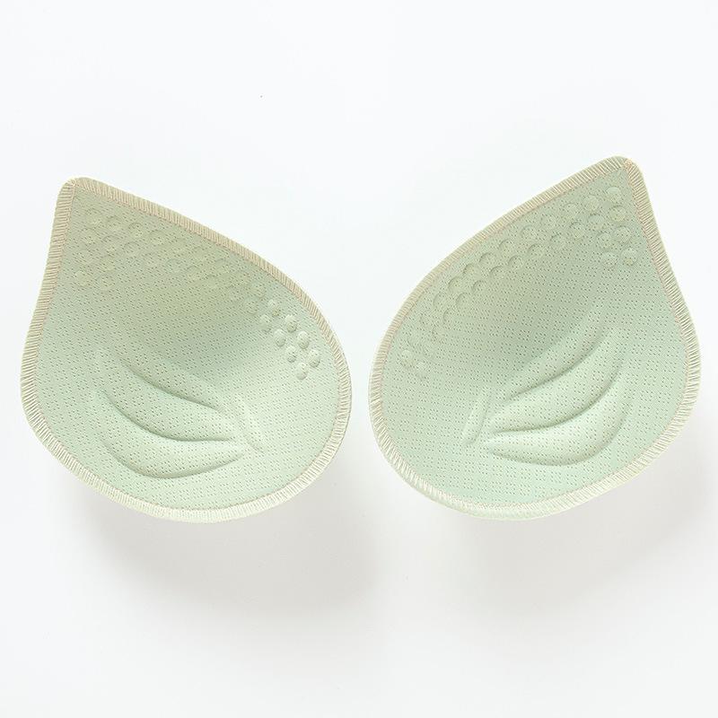 1.6cm Removable Lock-Edge Sponge Pads for Bras, Perfect for Yoga Wear, Swimwear, and Everyday Use.