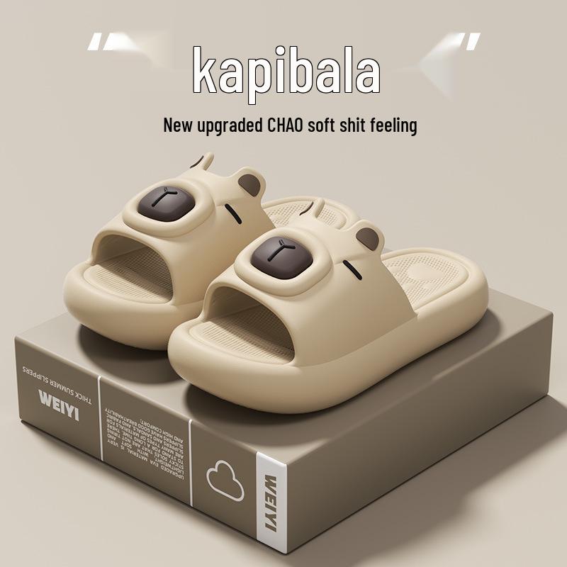 

Capybara Women s Indoor Anti-Slip, Anti-Odor Bathroom Sandals - New Style Comfy Slippers 40-41