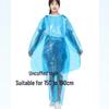 Children's & Adults' Thickened Extended PE Rain Poncho with Shoe Covers