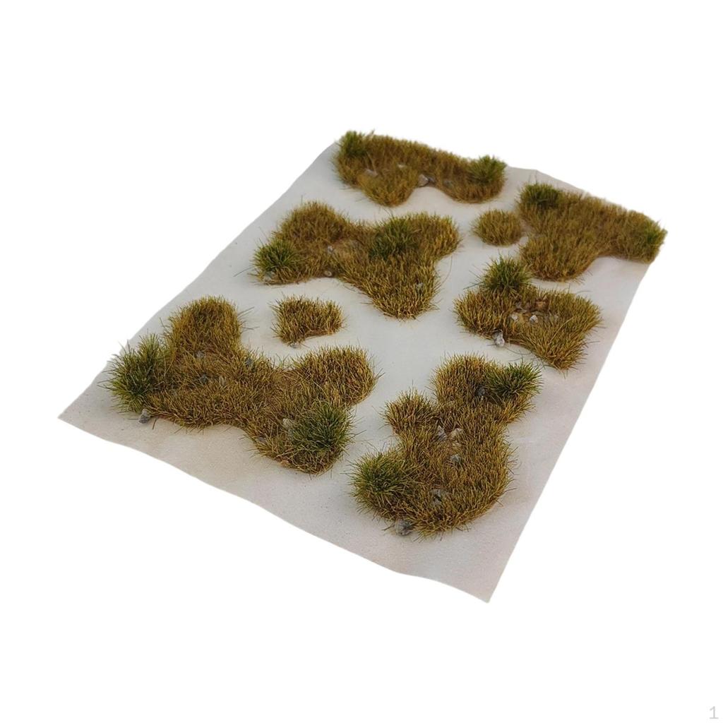 Grass Tufts Model Artificial Vegetation Groups DIY Ornaments Mini Landscape Simulation Cluster