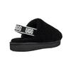 UGG Fluff Yeah Casual Comfort Sandals Kids Sandals Black 1123633K-BLK