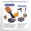 Hot Selling 2-in-1 Multifunctional Electric Hair Dryer and Volumizer One-Step Brush Straightener with Negative Ion for Hotels