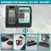 For Makita Battery BL1850 BL1840B BL1820 BL1815 BL1860 BL1430 BL1450 Battery Charger Replacement Battery Maintainer High Current