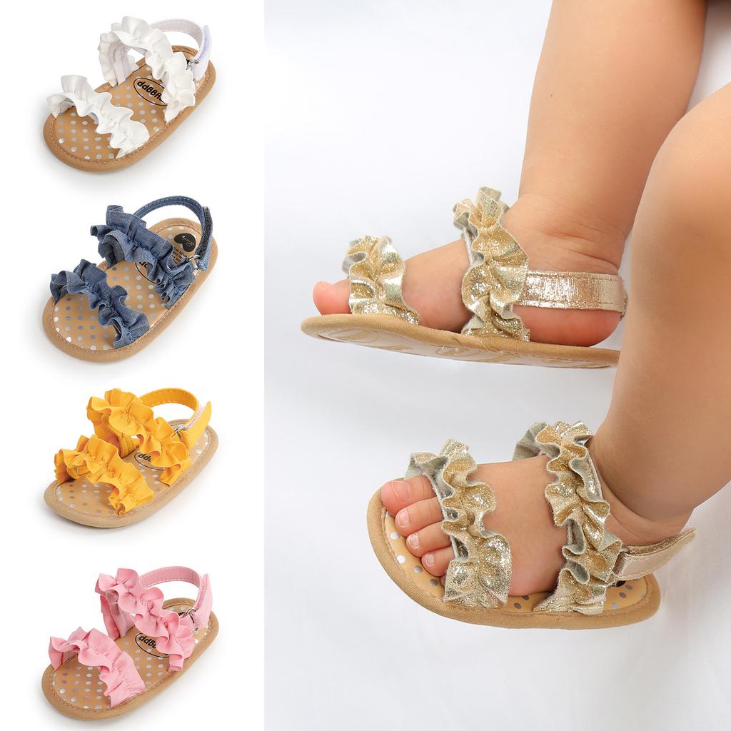 Kinder-schuhe Sommer Kinder-sandalen Mädchen Weicher Boden Rutschfeste Strand-schuhe Atmungsaktive Kinder-schuhe