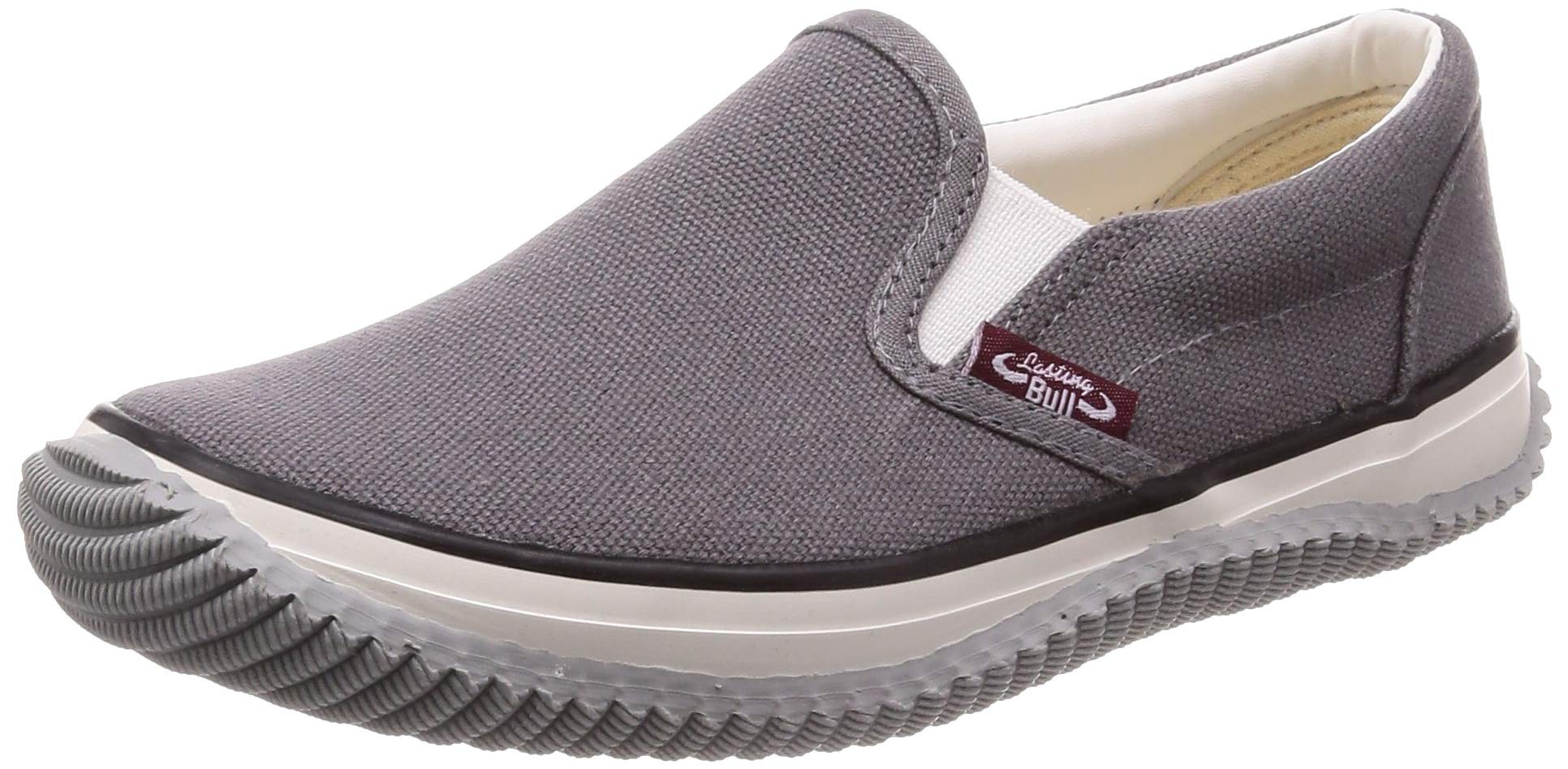 

[Fukuyama Rubber] Casual Work Shoes, Lasting Bull, Women s, Gray, 23.5 cm, 3E