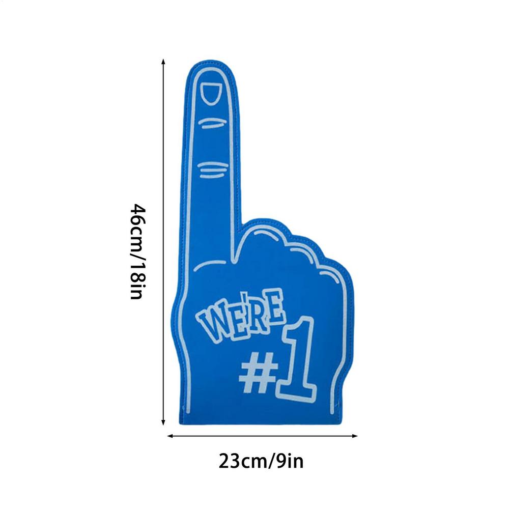 Giant Foam Finger Universal Cheerleading Inspiring EVA Cheering Hand Number 1 Foam Fan Finger For Celebrating Pom Poms