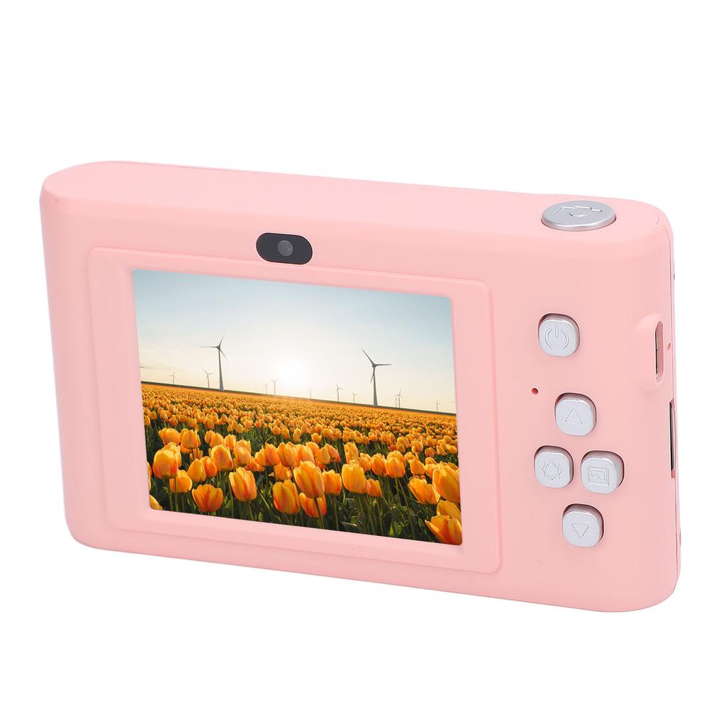 4K 50MP Digital Camera 2.4 Inch Color Screen 8X Zoom Anti Shake Built in Mic Compact Camera for Photography and Video