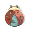 SKEDS Cute Acrylic Ladybug Cartoon Brooch Pin For Women Girls High Quality Student Bag Accessories Insect Series Badges Pins
