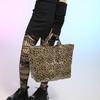 Leopard print hand carry large bag women's 2026 summer new large-capacity tote bag