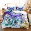 Dream Catcher Bedding Set 3D Printed King Queen Size Ultra-Soft Wrinkle-Free Duvet Cover Girl for Kids Gift Bedroom Decoration