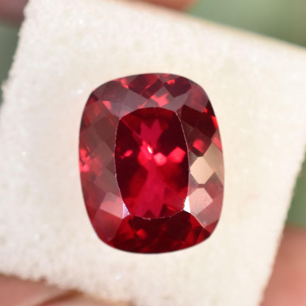 NATURAL Red Ruby 11 Ct Cushion Shape   Loose Gemstone For Baby Shower