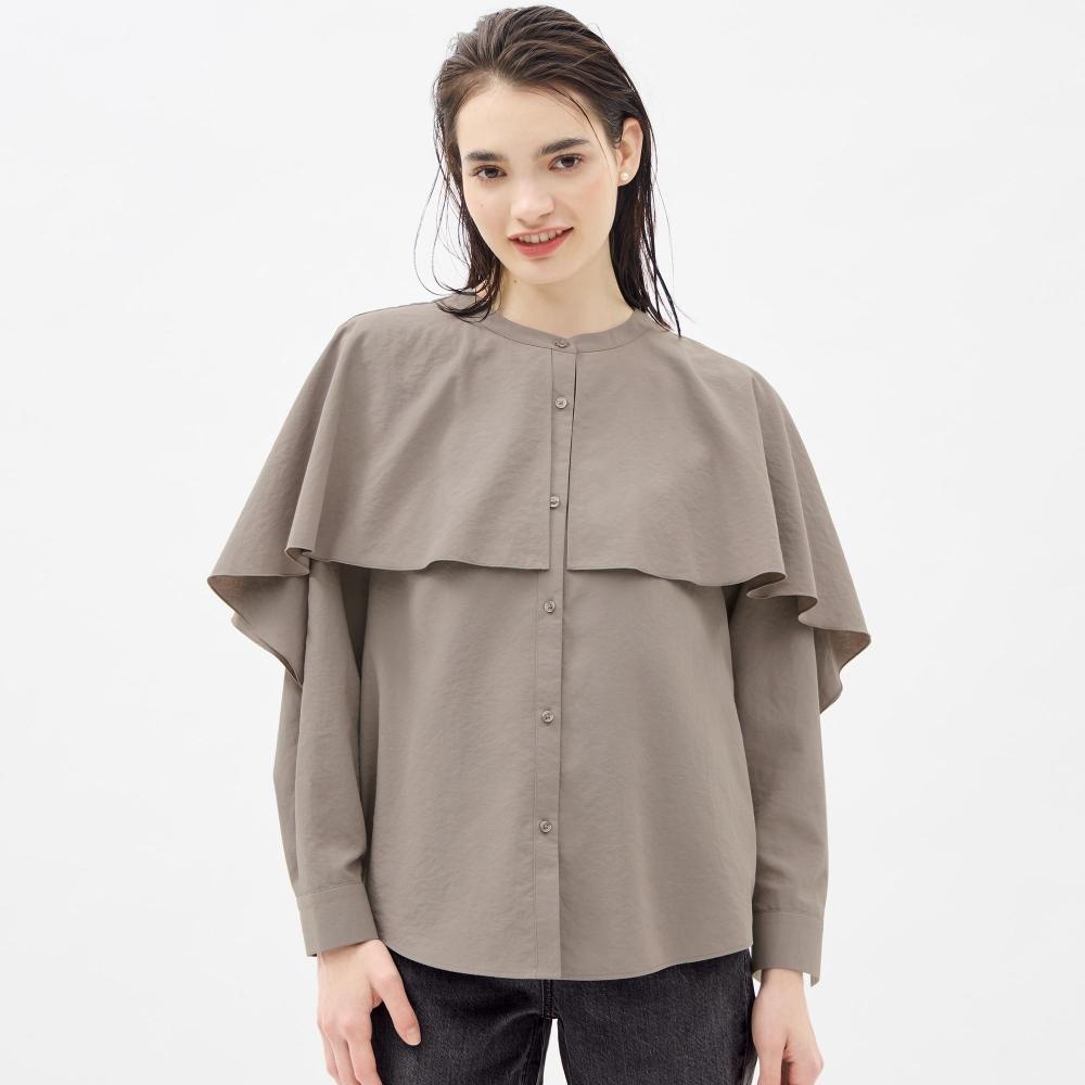 

Блузка с воротником-накидкой GU by Uniqlo Z