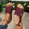 Summer Sandals Shoes Women Platform Walking Shoes Slip on Sandals Woman Wedge Ladies Shoes Beach Female Woman Slippers Footwear