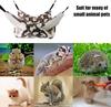 Hamster Hammock Small Pet Hanging Bed Double Warm Thickened Honeybug Flying Squirrel Guinea Pig Hammock Pet Cage Accessories