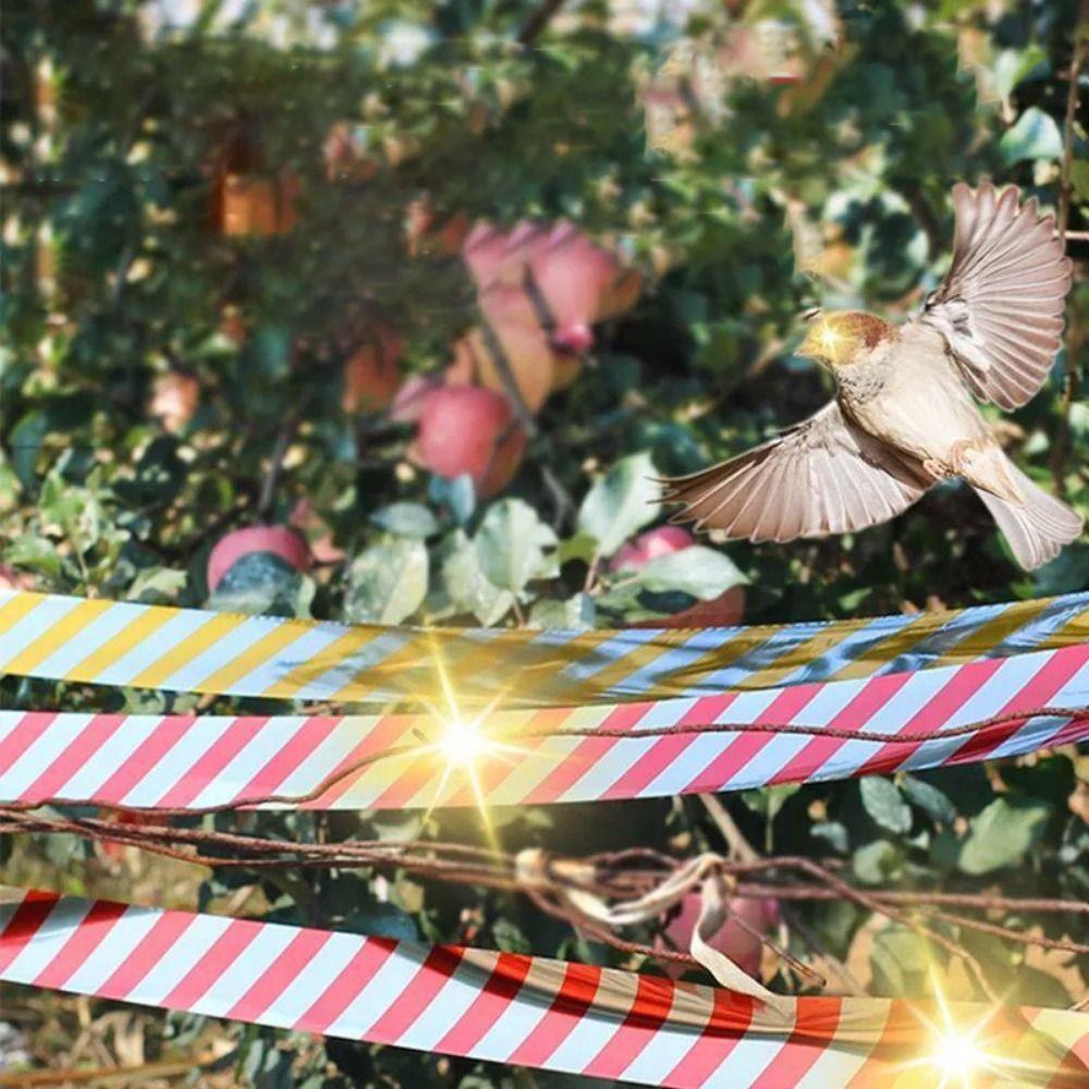 Flashing Bird Scare Tape Double-sided Reflective Anti Bird Tape  Small Animals