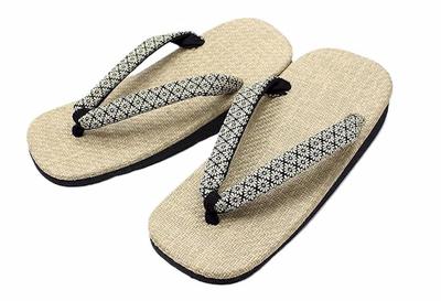 Kimono Made In Panama Geta Sandals with Sponge Soles Perfect for or Everyday Geta Sandals Japanese Shoe [Asakusa Market] [Men's, Japan] (Kikubishi