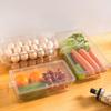 Wutuo Clear Refrigerator Organizer with Lid