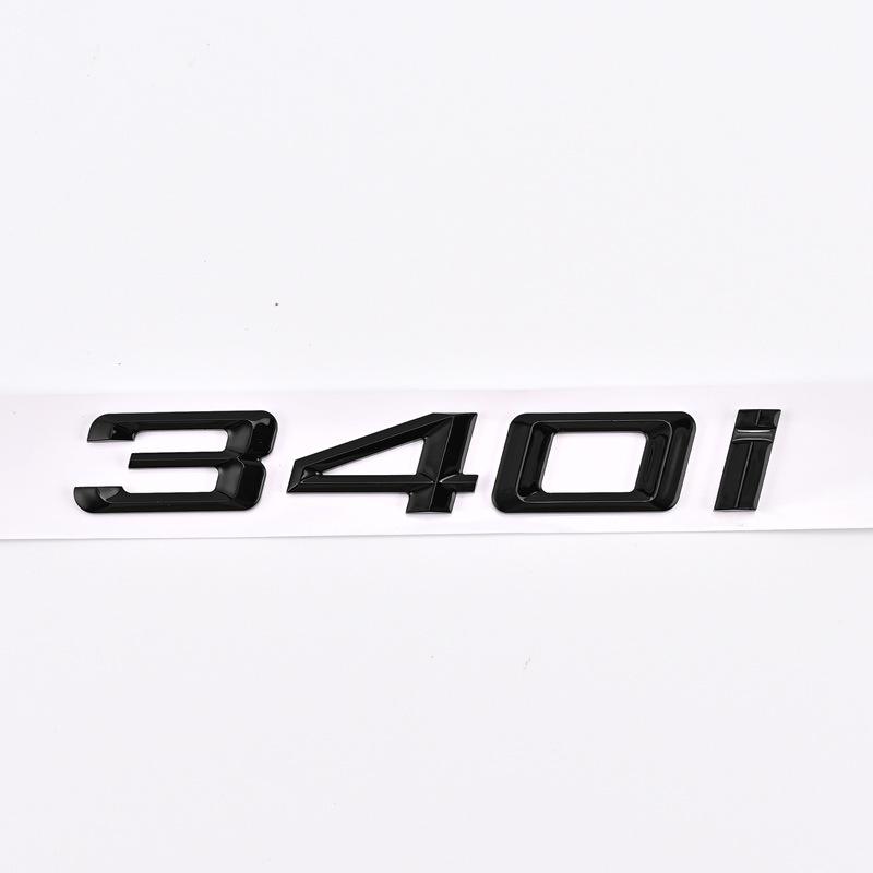Applies to rear badges of older BMW 3 Series models: 316i, 318i, 320i, 325i, 330i.